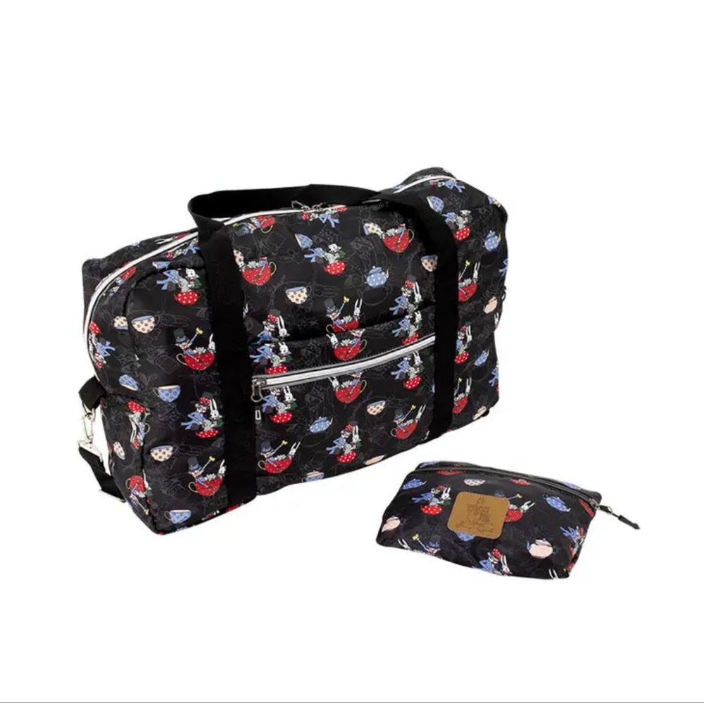 'Mad Hatter' Large Foldable Travel Tote Bag